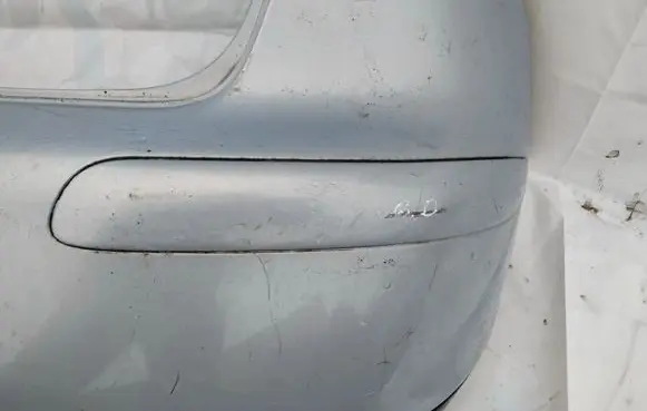Seat Ibiza III (6L) Rear bumper trim bar molding pilkas