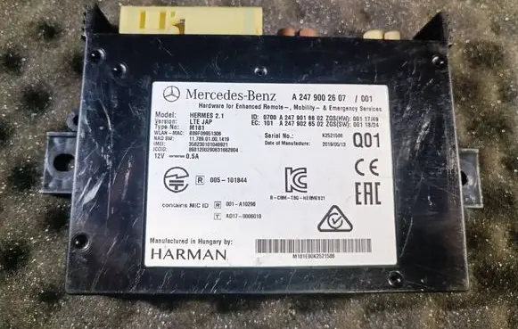 Mercedes-Benz B W247 Bluetooth control unit module A2479002607