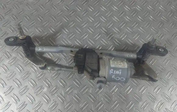 Fiat 500 Front wiper linkage and motor MS1592008650 2389A C757