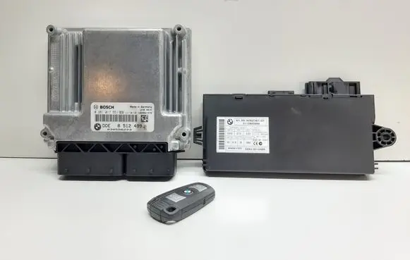 Engine ECU kit and lock set