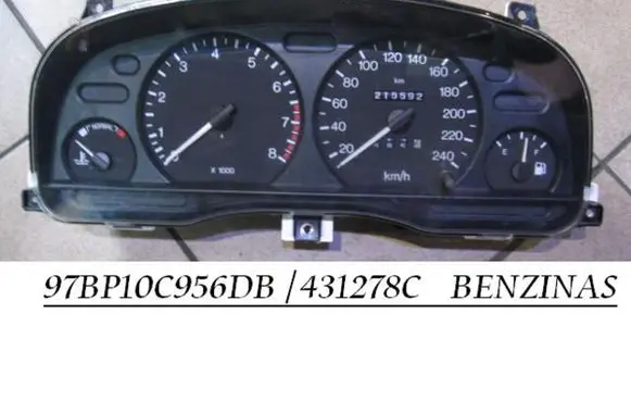 Ford Mondeo MK II Speedometer (instrument cluster) 97BP10C956DB 431278C
