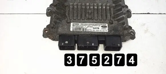 Mazda 2 Engine control unit/module 14000d 3s6112a650lb 5ws40140g-t