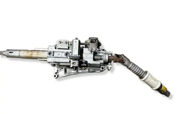 Steering wheel axle set