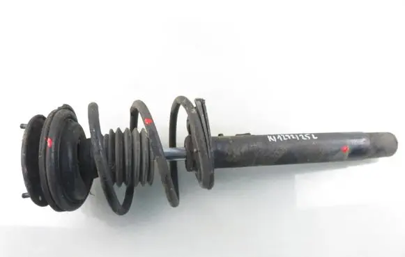 Front shock absorber with coil spring