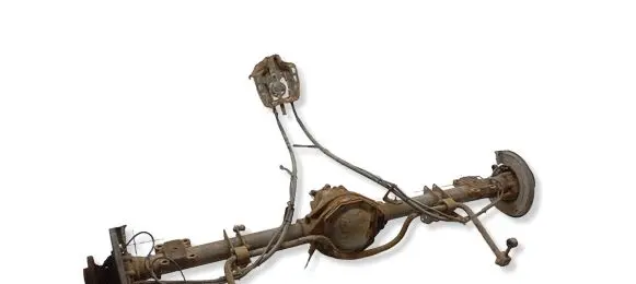 Volkswagen II LT Rear axle beam with reductor 6683530910