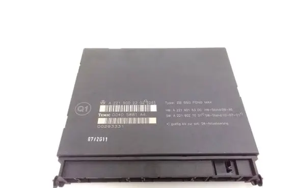 Mercedes-Benz S W221 Seat control module A2219002202 A2219015300 A2219027001