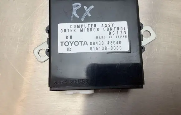 Lexus RX 330 - 350 - 400H Wing mirror control module 8943048040 6151380000