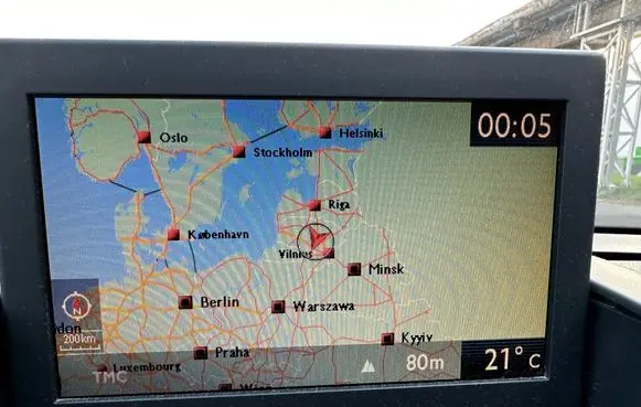 Peugeot 3008 I Screen/display/small screen 96735367ZD A2C53387489