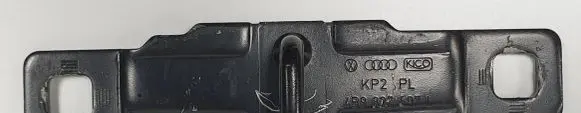 Audi A3 S3 8P Tailgate lock loop/hook striker 4B9827507L