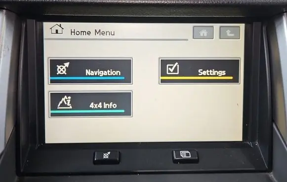 Land Rover Range Rover Sport L320 Screen/display/small screen 4622005407 IMPRK1555238