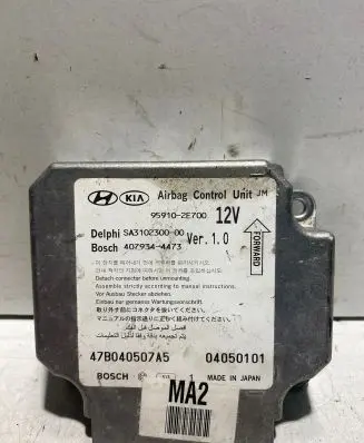 Hyundai Tucson JM Airbag control unit/module 959102E700 04050101 47B040507A5