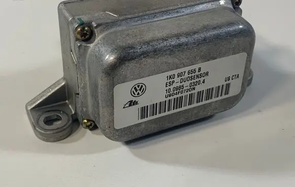 Volkswagen Golf Plus ESP acceleration yaw rate sensor 1K0907655B