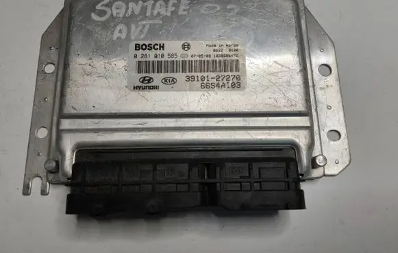 Hyundai Santa Fe Engine control unit/module 3910127270 66S4A103 0281010585