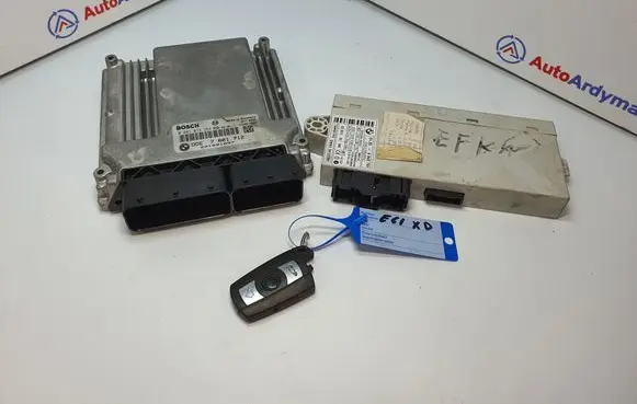 Engine ECU kit and lock set