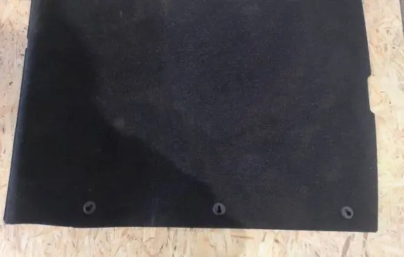 BMW 4 F32 F33 Trunk/boot floor carpet liner 7289379