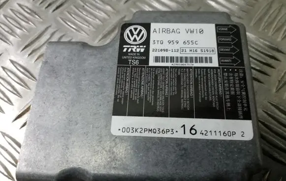 Skoda Superb B6 (3T) Airbag control unit/module 3T0959655C