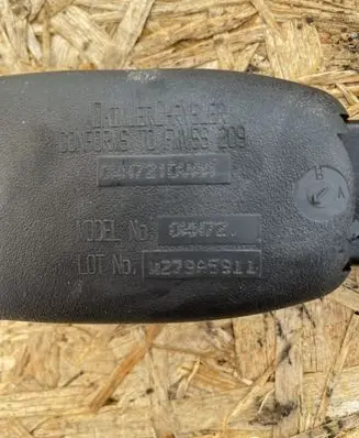 Chrysler Sebring (ST-22 - JR) Rear seatbelt buckle OWN721DVAA W279A5911