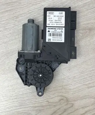 Audi A4 S4 B7 8E 8H Rear door window regulator motor 8E0959802E 9700105999204 5WK49205CBF