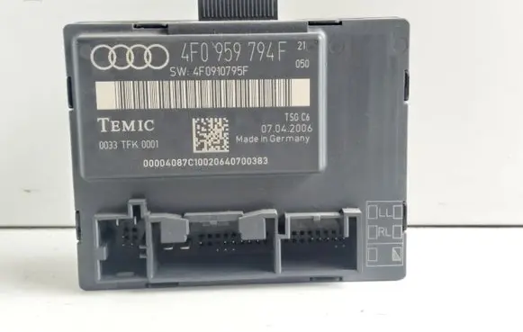 Audi A6 S6 C6 4F Door control unit/module 4F0959794F