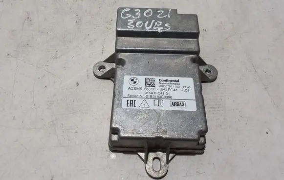 BMW 5 G30 G31 Airbag control unit/module 5A1FC41