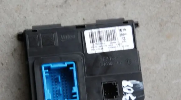 Peugeot 308 Air conditioning/heating control unit 9678007680