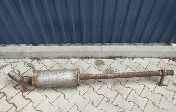 Volkswagen Crafter Rear muffler/silencer tail pipe 2E0253411C HVW9064900401 9064900401