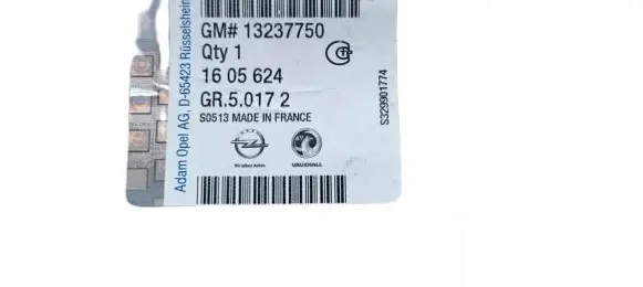 Opel Insignia B Brake pads (rear) 