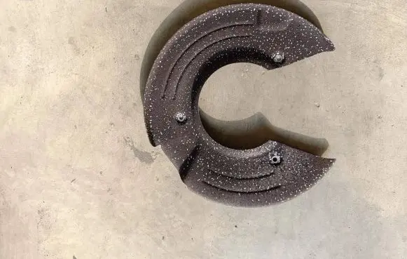 Jaguar XF X260 Rear brake disc plate dust cover 