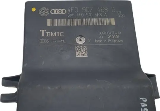 Audi A6 S6 C6 4F Other control units/modules 4F0907468B 4F0910468A 8006TF7MNL