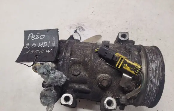 Peugeot 407 Air conditioning (A/C) compressor (pump) 9656574080 10459404561