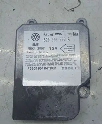 Volkswagen Golf IV Airbag control unit/module 600909605A