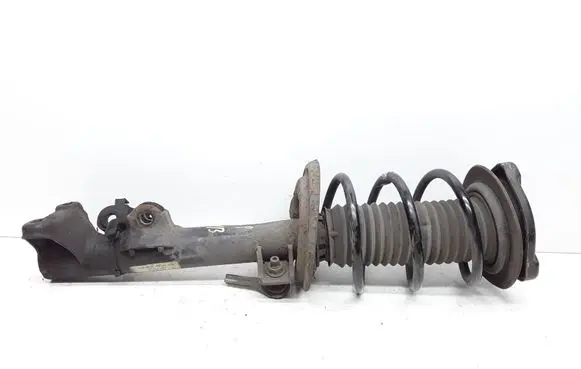 Front shock absorber with coil spring