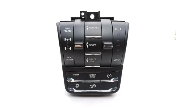 Porsche Cayenne (92A) Suspension ride height/mode switch 7P5927521AG 7P5927127HA