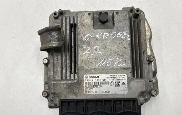 Citroen C-Crosser Engine control unit/module 9663757980 9666913780 0281017866
