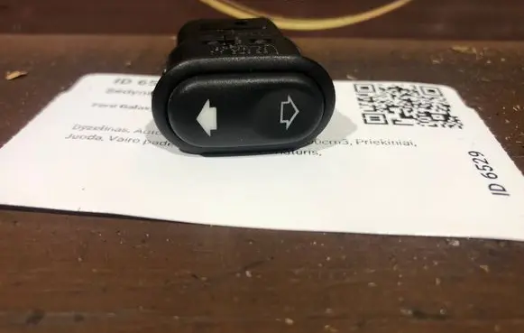 Seat control switch