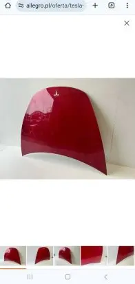 Tesla Model 3 Engine bonnet/hood 072729292