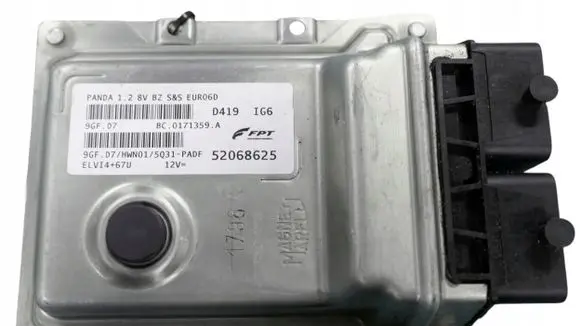 Fiat Panda II Engine control unit/module 52068625 9GFD7