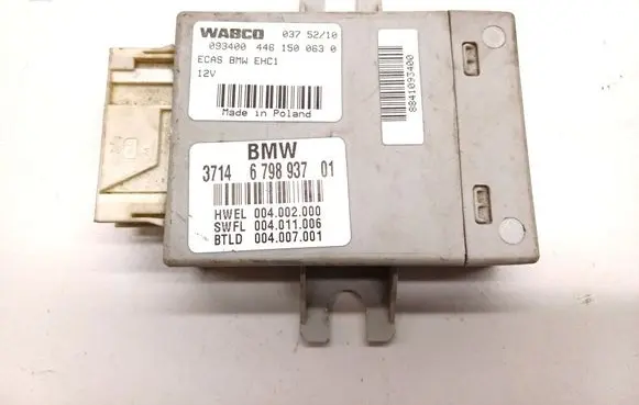 BMW 5 F10 F11 Air suspension control unit module (rear) 6798937
