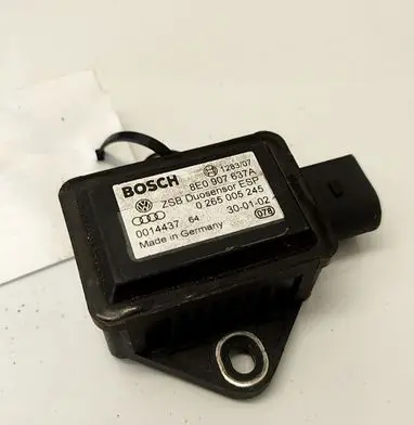 Audi A8 S8 D3 4E ESP acceleration yaw rate sensor 8E0907637A