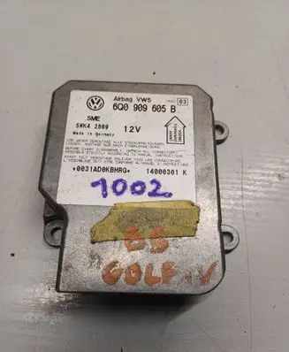 Volkswagen PASSAT B5.5 Airbag control unit/module 6Q0909605B 14000301K 5WK42869