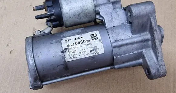 Citroen Jumper Starter motor 9826048080