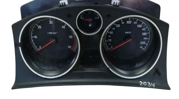 Opel Astra H Speedometer (instrument cluster) 13172012