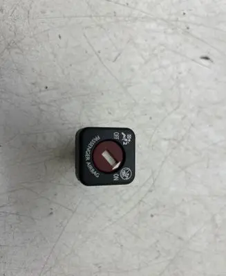 Passenger airbag on/off switch