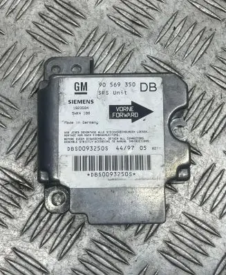 Opel Zafira A Airbag control unit/module 90569350 1923594 DBS0093250S