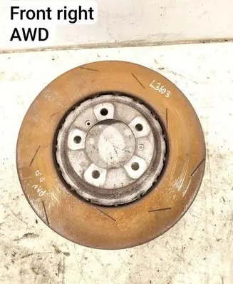 Porsche Panamera (971) Front brake disc