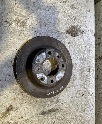KIA Carens I Rear brake disc