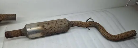 Volkswagen PASSAT B6 Muffler/silencer 3C0253211F 3C0118C