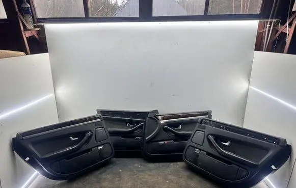 Audi A8 S8 D3 4E Door card panel trim set 4E0868015 4E0868016 4E4868066A