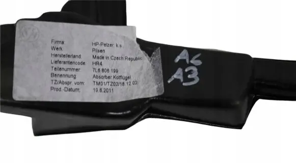 Volkswagen Touareg I Fender foam support/seal 7L6806199