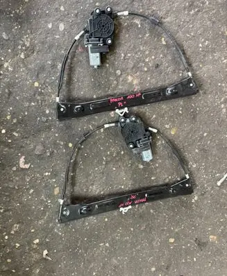 Front door window regulator with motor